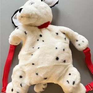 Vintage 101 Dalmatians Backpack Puppy Plush